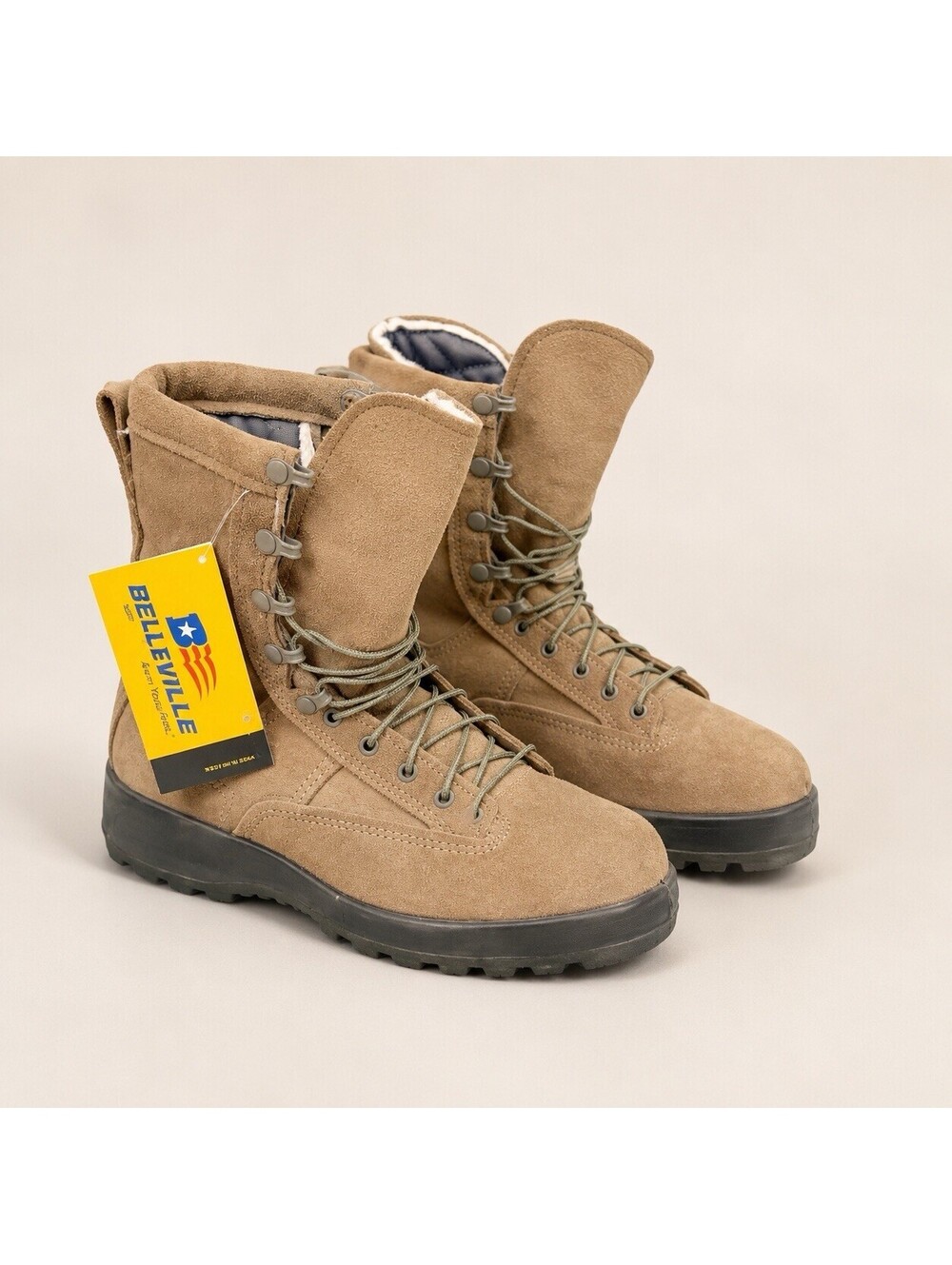 Belleville 675S Boots Gore-Tex 5 R USAF Insulated Sage Military Vibram 600 Gram